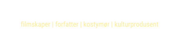 filmskaper forfatter kostymør kulturprodusent